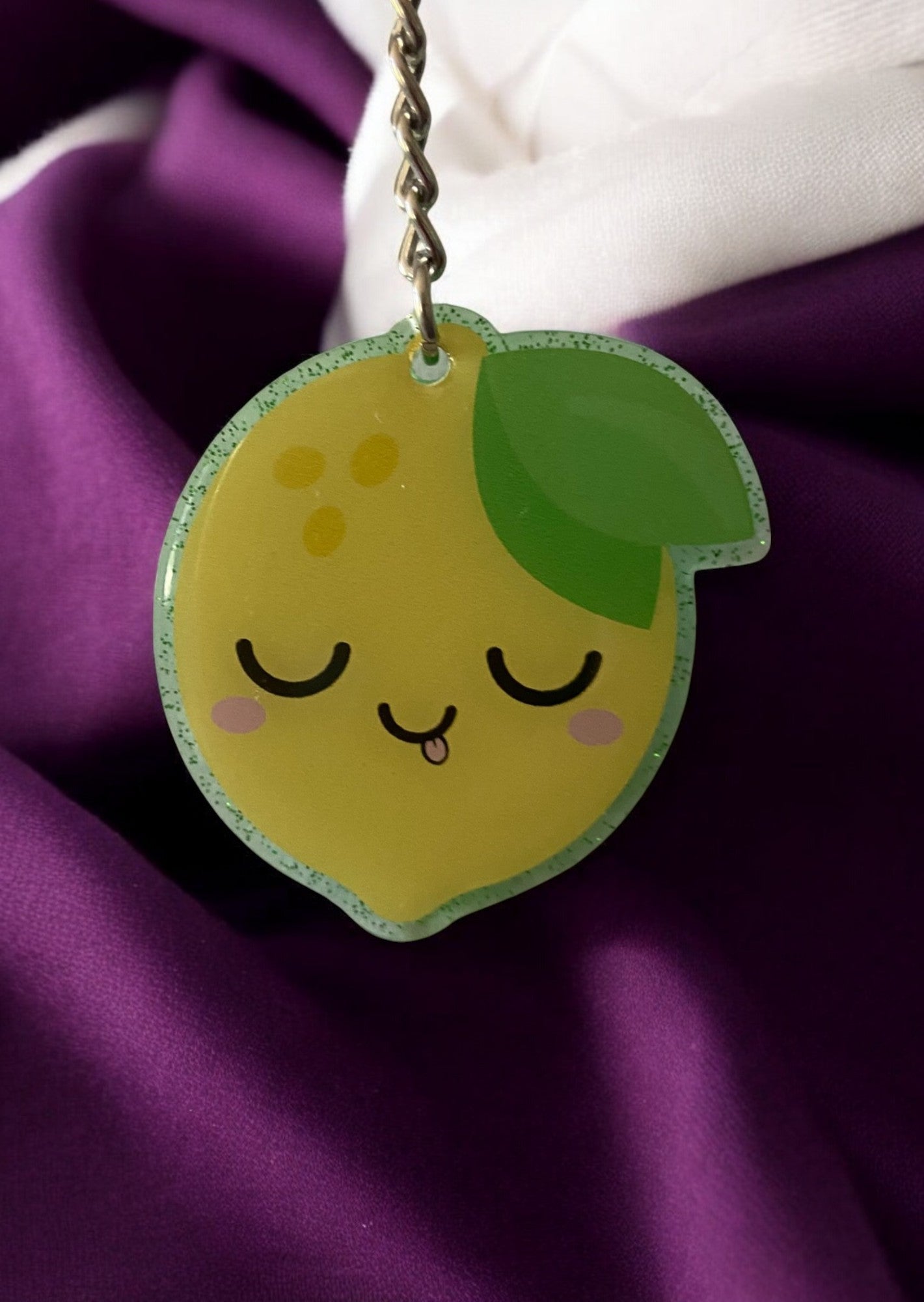 Lemon Keychain