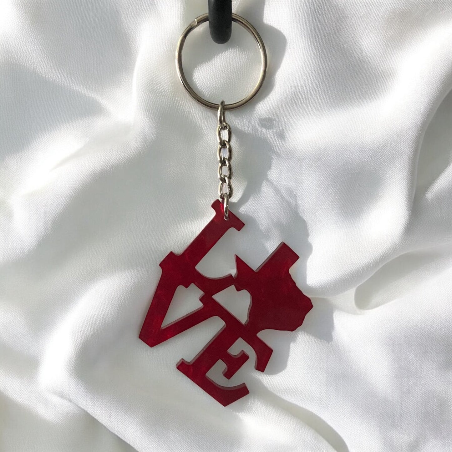 Love Texas Keychain