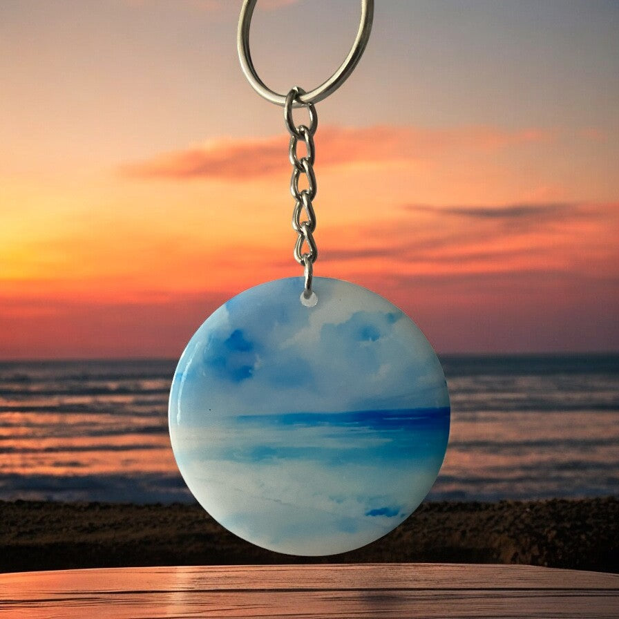 Skyscape Keychain