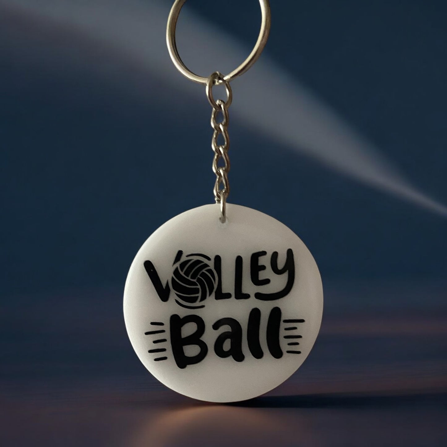 Volleyball Keychain