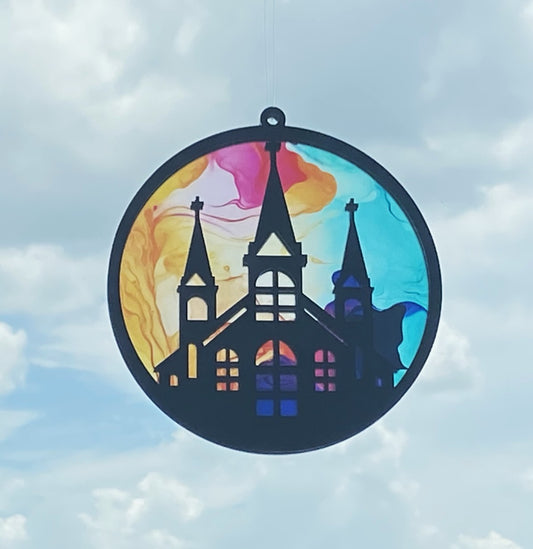 Beautiful Church Suncatcher