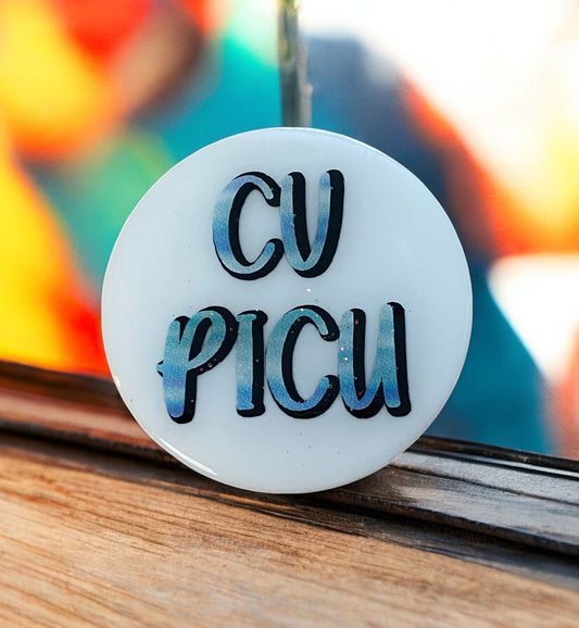 CV PICU Badge Reel Topper –  Pediatric ICU Nurses