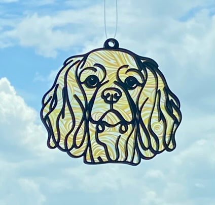 Cavalier King Charles Spaniel Suncatcher - Dog Decor