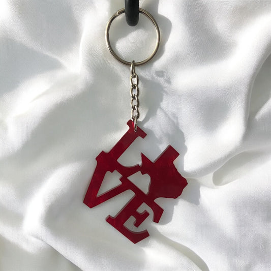 Love Texas Keychain