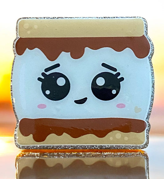 S’mores Badge Reel Topper