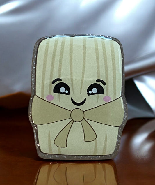 Happy Little Tamale Badge Reel Topper – Wrapped with Smiles!