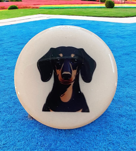 Dachshund Badge Reel Topper – For the Pup Lovers!